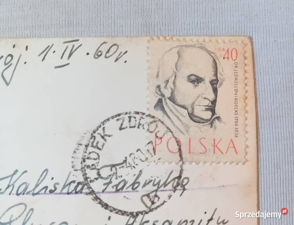 Pocztówka Lądek Zdrój PTTK 1960 r Koźminek sprzedam