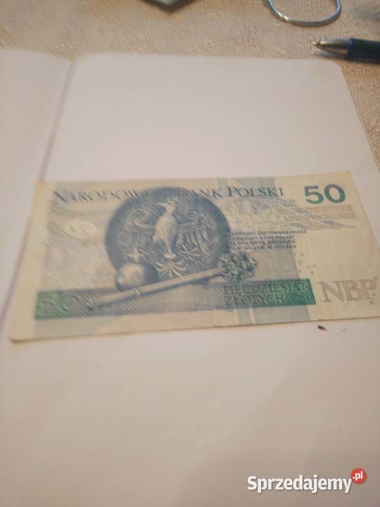 Banknot 50 AG7999999