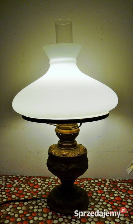 lampka nocna stylowa biały Czchów