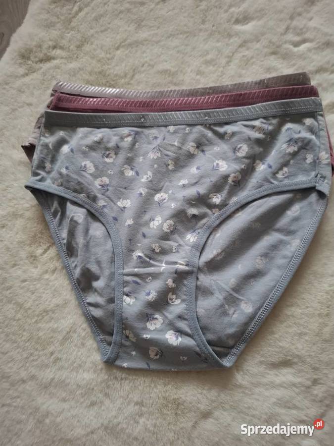 3pak majtek bawełnianych wyższy stan XL świętokrzyskie Kielce