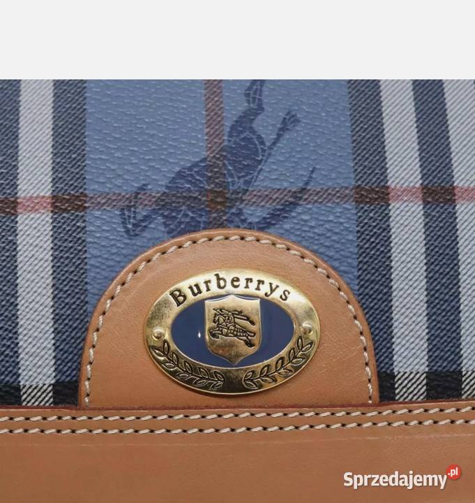Oryginalna Burberrys Nova Check Hand Bag Piękna Na ramię  Warszawa