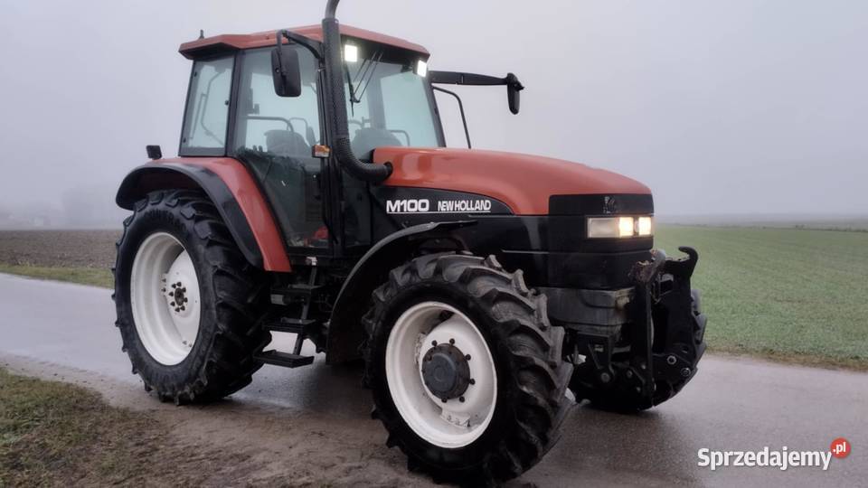 holland m100 f100 tuz ciągnik pod tur Kłopoty-Stanisławy