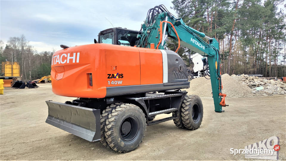 Koparka kołowa Hitachi ZX 140 W3 2012r 16t nie Ostrowiec Świętokrzyski