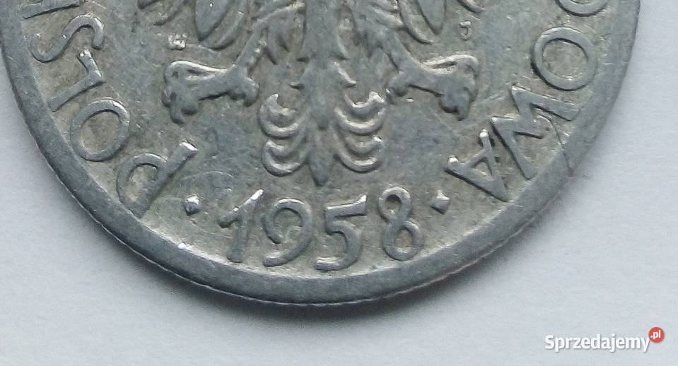 POLSKA 5 1958 r AL WASKA 8 W DACIE RYBAK RZADKA Antyki, Sztuka, Kolekcje Legionowo