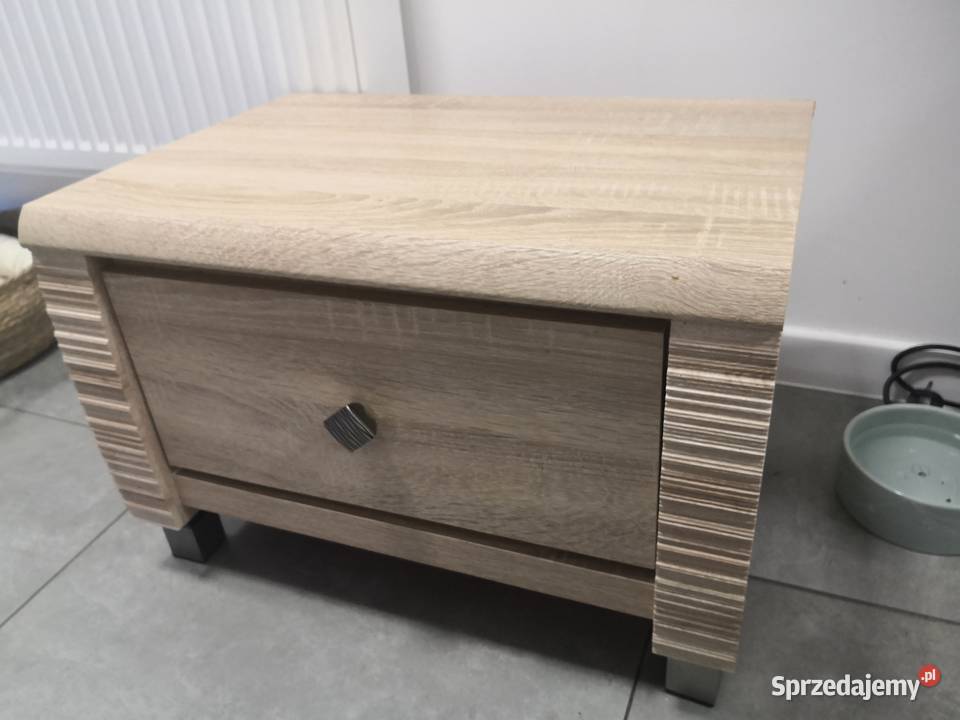 Łóżko BRW 200x90 ze stelażem szafką nocną i Ruda Śląska