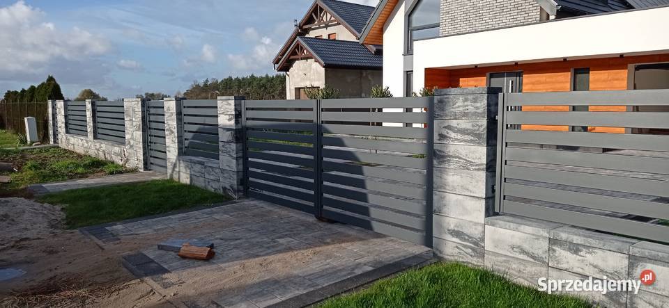 Ogrodzenie palisadowe panelowe nowoczesne Poznań