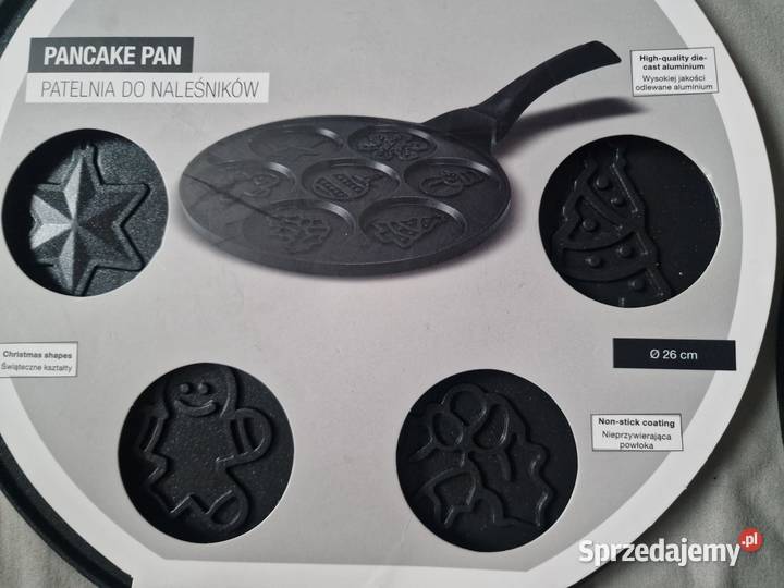 NOWA Patelnia świąteczna do naleśnikówpancakes Wrocław