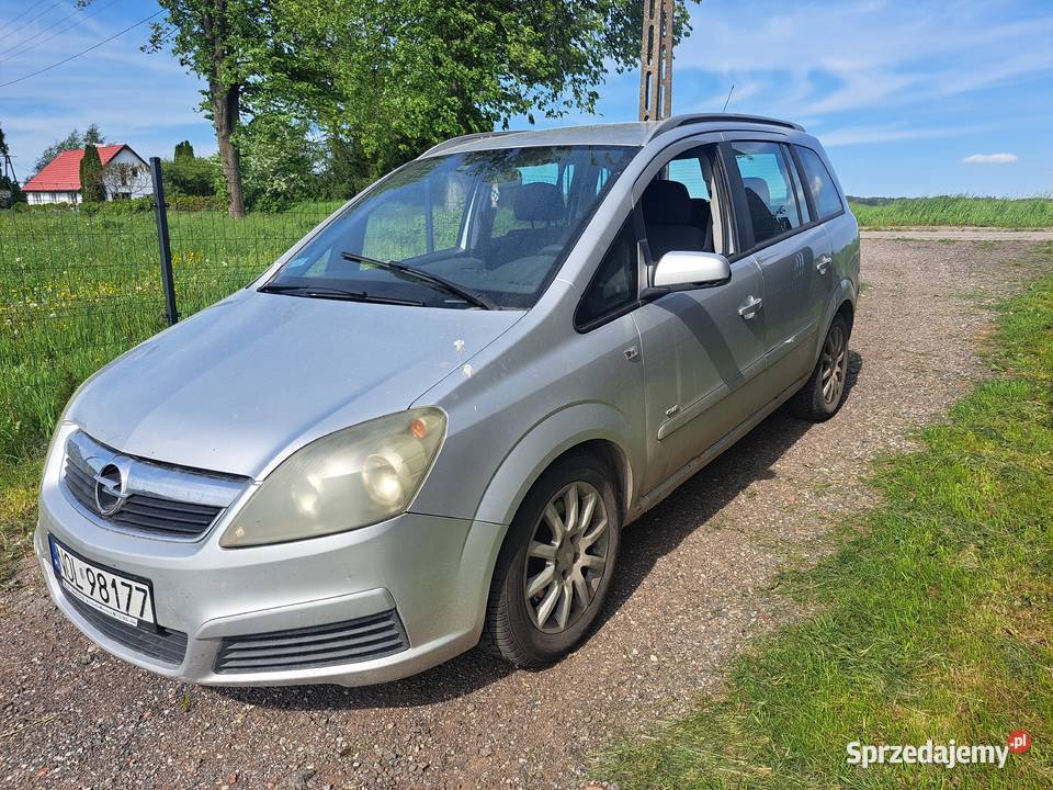 Opel Zafira nieuszkodzony Biskupiec