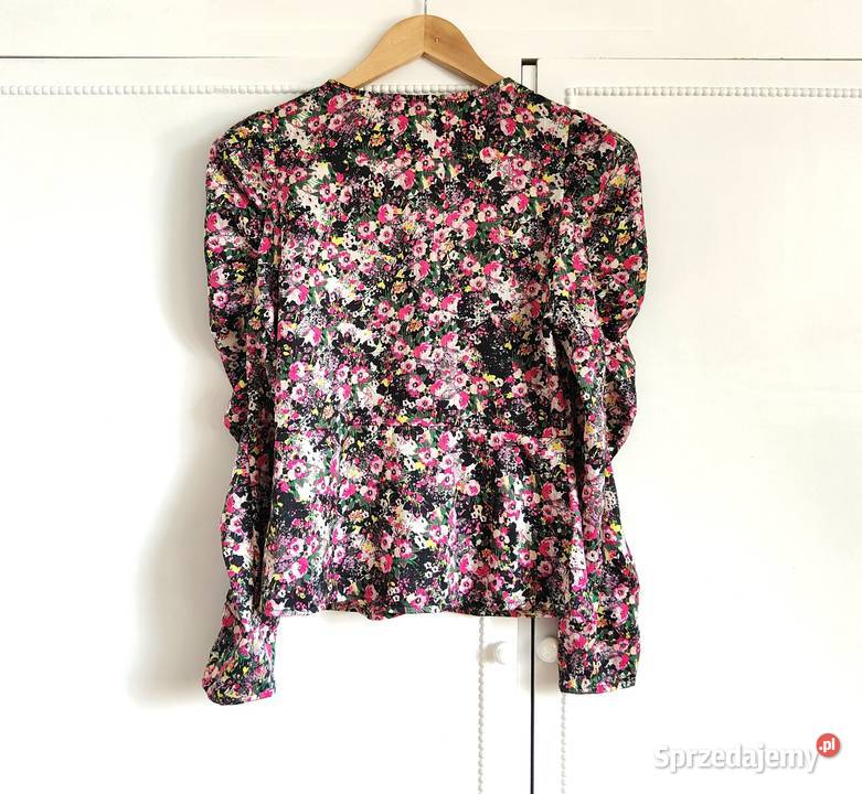 Bluzka Vero Moda XS 34 S 36 satynowa guziki zachodniopomorskie Szczecin