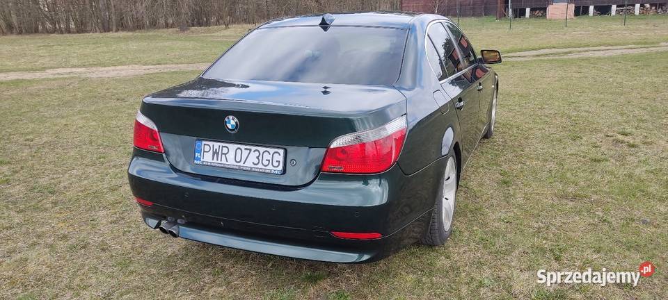 BMW E60 530i M54B30 357000km wielkopolskie Grabowo Królewskie