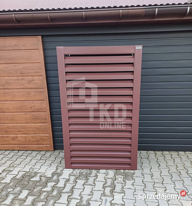 Osłona pompy ciepła 80x40x190 ciemny brąz TKD184 Ciechanów sprzedam