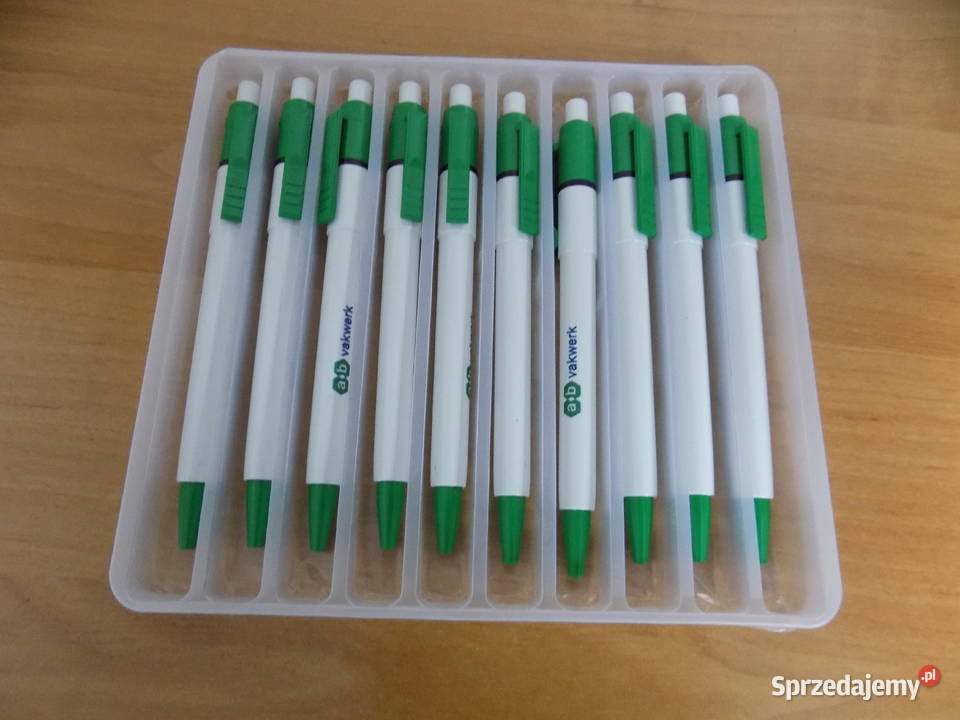 Pakiet mix długopisy 10 sztuk Vakwerk Zamość sprzedam