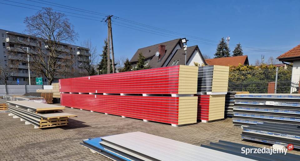Płyta warstwowa obornicka sandwich 1 i 2 gatunek Sulechów
