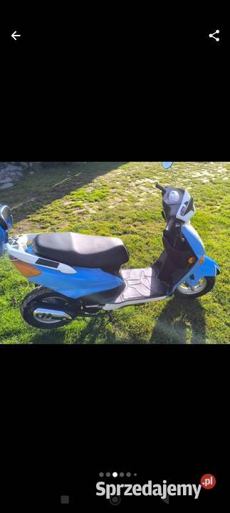 Skuter 4t zipp otis stan Zipp Tarnowo Podgórne