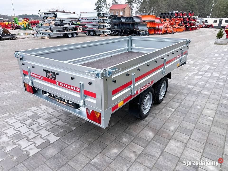 Temared TRANSPORTER 30152 Przyczepa przyczepka pełny VAT Motoryzacja mazowieckie Warszawa
