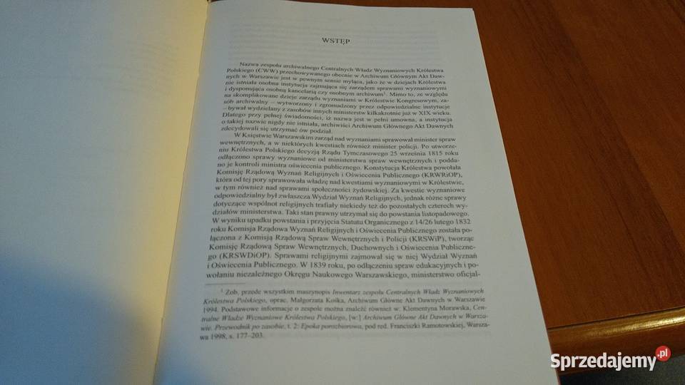 Judaica w aktach Centralnych Władz Wyznaniowych ISBN 9788322930915 Gdańsk