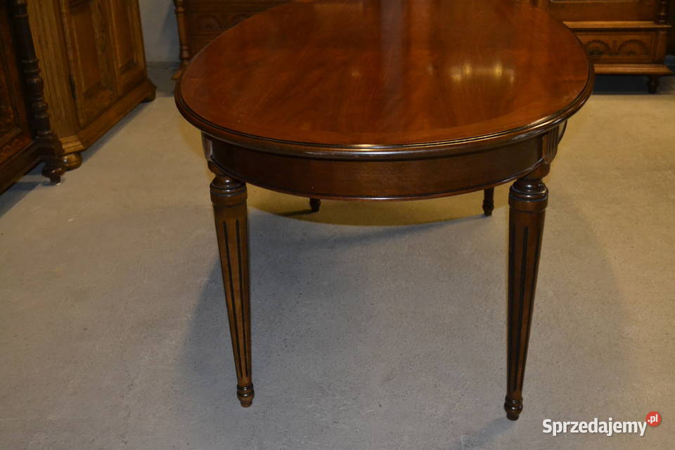 stół elipsa orzech Będzin