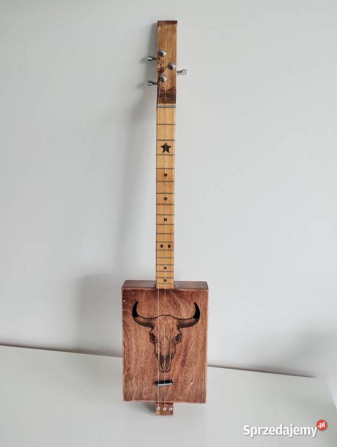 Gitara elektryczna Cigar Box Guitar elektryczna Zielona Góra