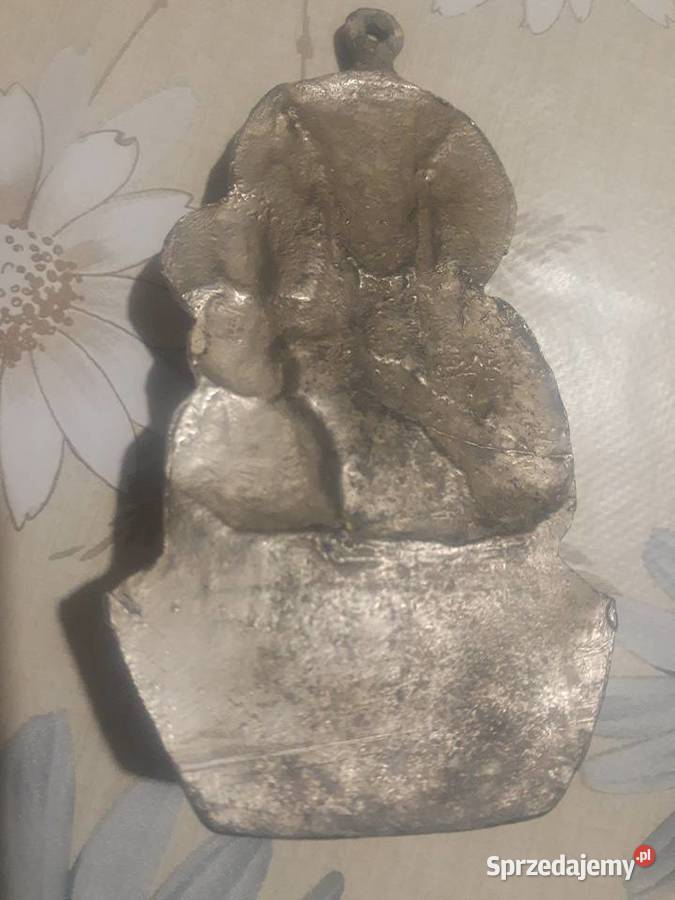 Kropielnica Matka Boska Częstochowska masywna Pozostałe Antyki, Sztuka, Kolekcje Karczmiska Pierwsze sprzedam