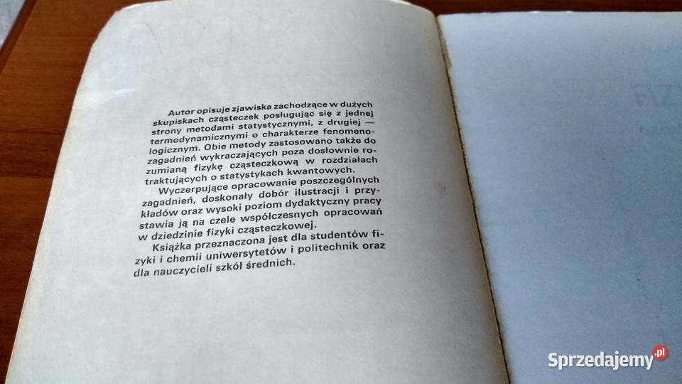 Fizyka cząsteczkowa A N Matwiejew 1989 Gdańsk