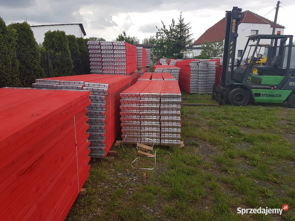 Rusztowanie 186m2 Podest drewniany 3m Zestaw opolskie