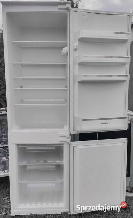 Lodówka z zamrażalką Siemens KI34VV0101 55cm