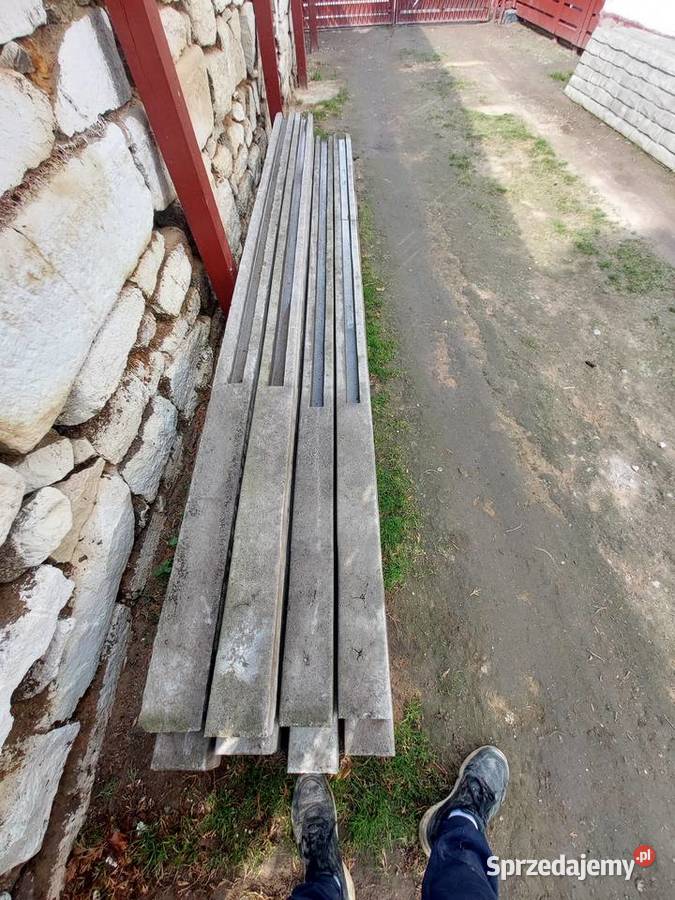 Przesla slupy ogrodzenia betonowegonowe Świdnica