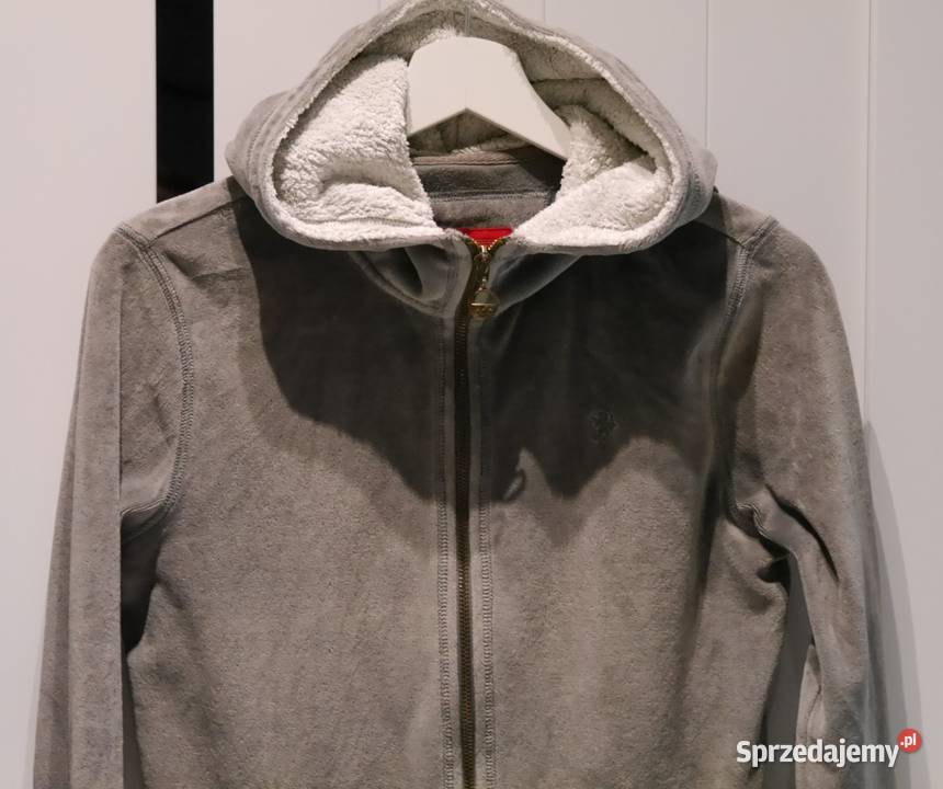 Esprit fajna welurowa bluza misiu 38 M Bez wzoru dolnośląskie Wrocław