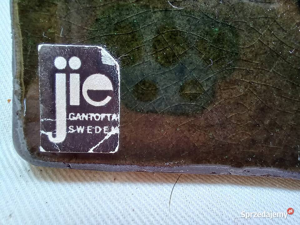 Obraz ceramiczny JIE Gantofta 2 Szwecja kwiaty Antyki, Sztuka, Kolekcje Gryfino