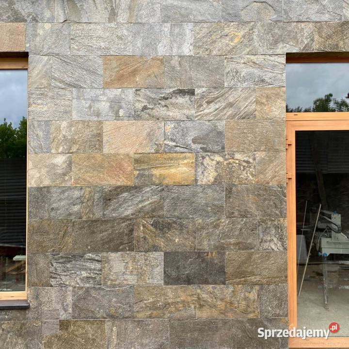 Płytki Łupek Deoli Green naturalny 60x30x0912 pomorskie Gdynia