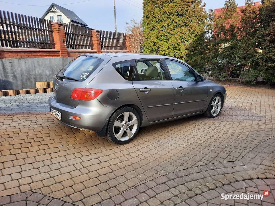 Mazda 3 16 benz gaz BRC lakier metallic Łapanów