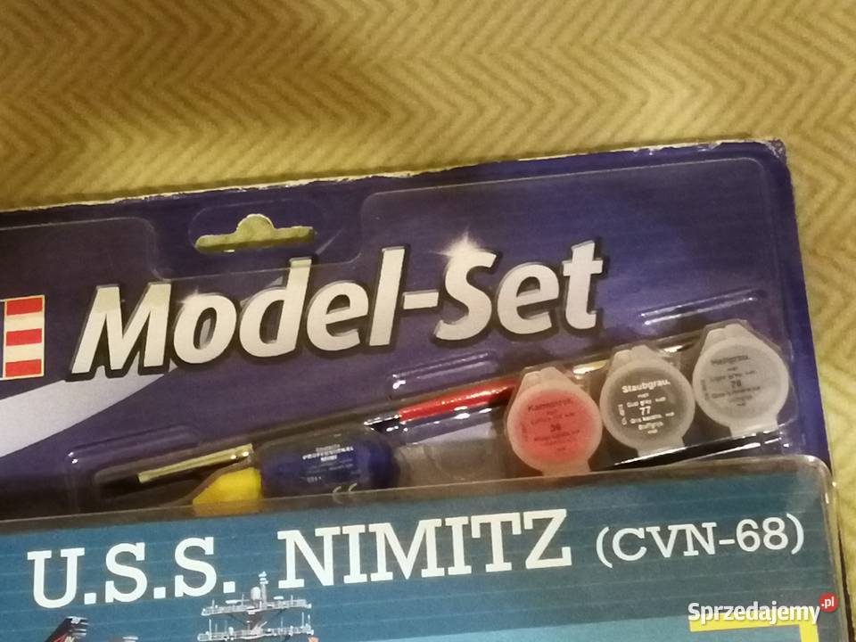 Model do sklejania Revell ModelSet USS Nimitz Szczecin sprzedam