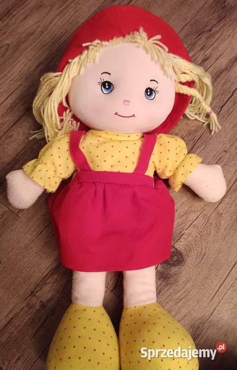 Duża lalka miękka szmaciana przytulanka Zbylitowska Góra sprzedam