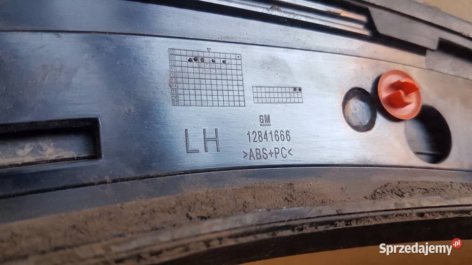 LISTWA BŁOTNIKA LEWA PRZEDNIA SAAB 93X 12841666 Międzychód