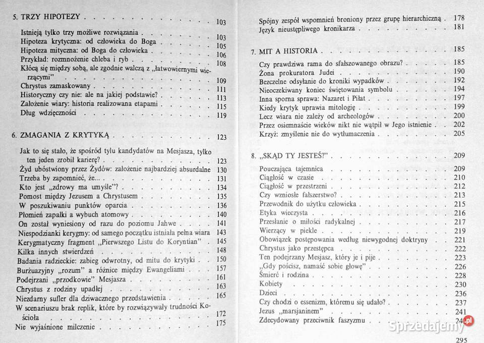 Opinie o Jezusie Vittorio Messori Rok wydania 1994 lubelskie Chełm