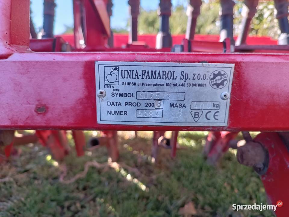 Siewnik redlicowy 3m Unia Famarol 2008 Lebiedziew