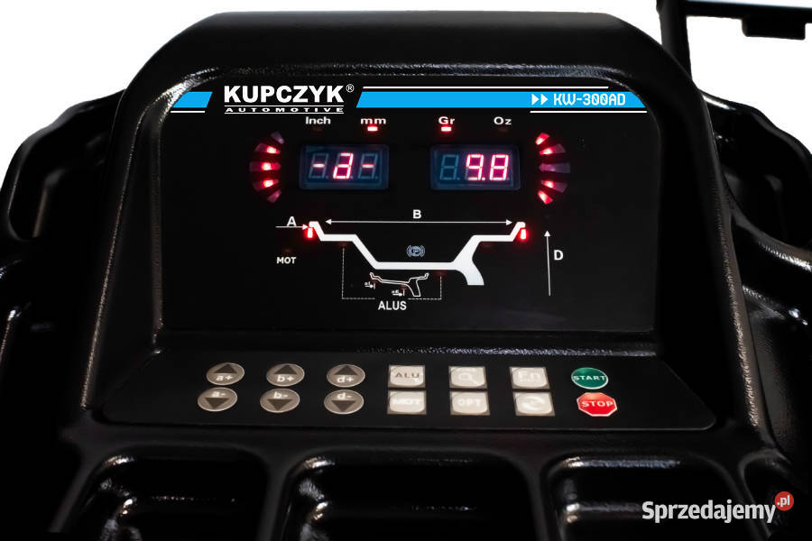 Wyważarka do kół KW300AD automatyczna Kupczyk