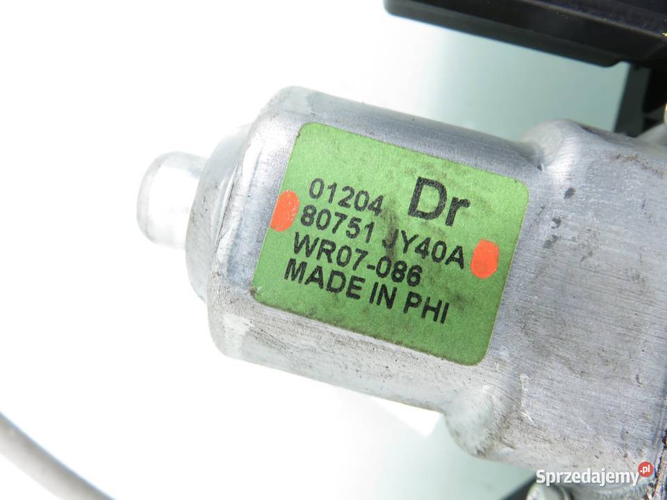 PODNOŚNIK SZYBY LEWY PRZEDNI RENAULT KOLEOS I HY