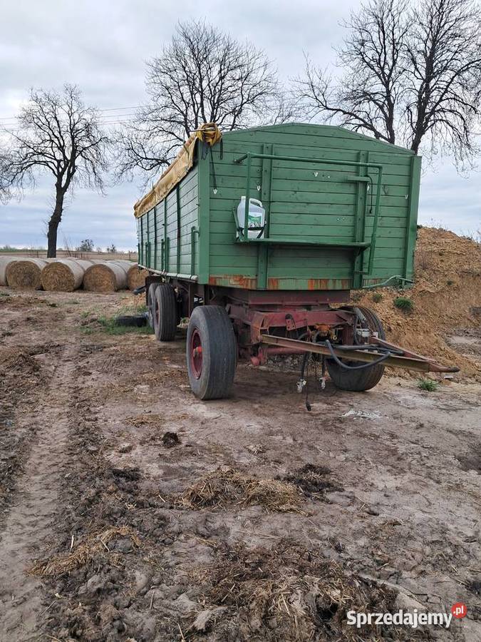 Przyczepa 3 osiową wywrotka Przyczepy rolnicze Kcynia