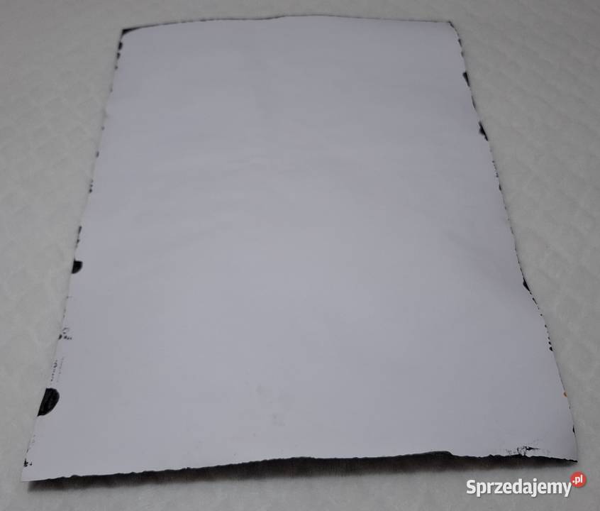 Praca plastyczna Anioł na czarnym tle 295x42 Czeladź