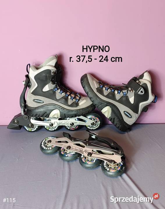 Rolki HYPNO 2 w 1 buty z odpinanymi płozami małopolskie Jasień