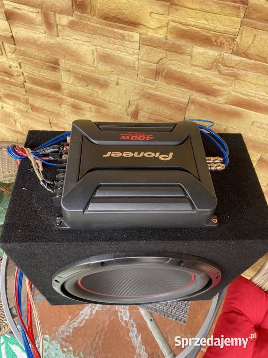 Samochodowy subwoofer chassis Pioneer 400W Przebendów