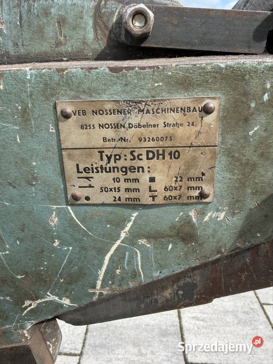 Gilotyna do metalu Pieńsk