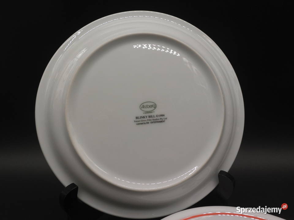 Talerze z motywem z bajki Blinky Bill Arzberg 3 Raszków