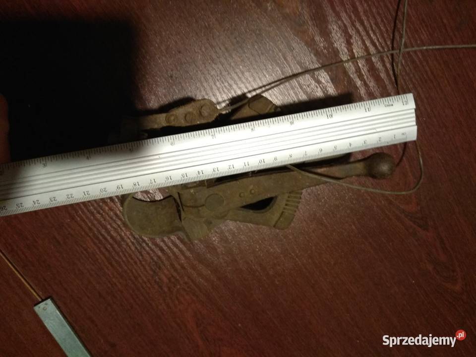 Zabytkowa dźwignia gazu 892 Stalowa Wola