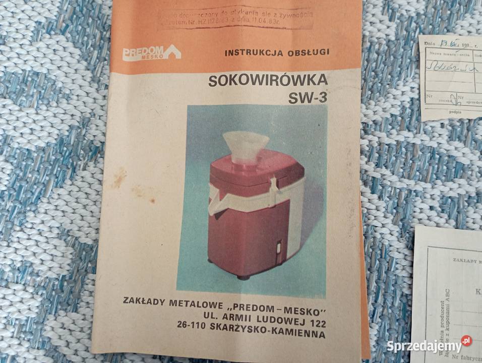 Sokowirówka SW3 Predom Kraków