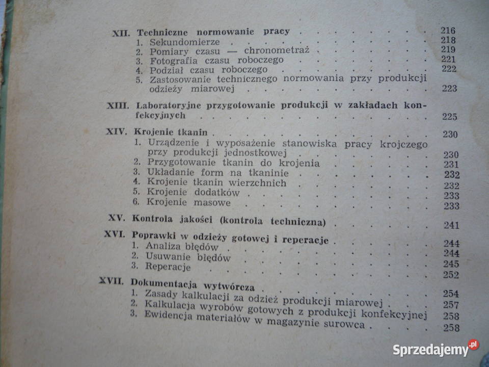 Technologia Krawiectwa Damskiego Miarowego Szczecin
