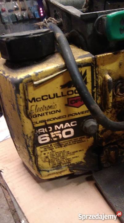 Mcculloch PRO MAC 650 Części mazowieckie sprzedam