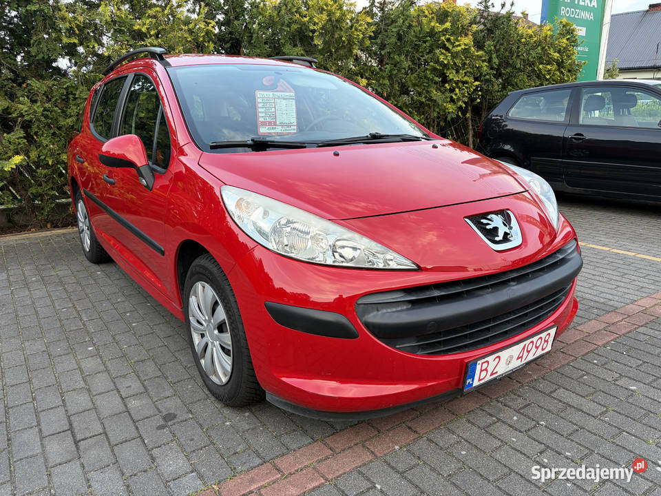 Peugeot 207 SW 14 Benzyna 8V 75 2007r Przebieg 90000km Kolno