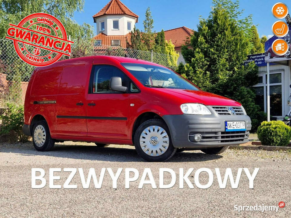 Volkswagen Caddy Maxi19Tdi105276KlimaSBD immobilizer Kętrzyn